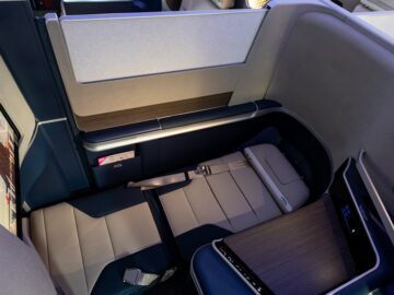 Ita Airways A330neo Business Class Kabine Bett