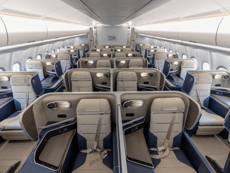 Ita Airways A330neo Business Class Kabine Copyright