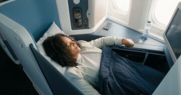Klm Boeing 777 Neue Business Class Bett Coypright