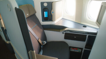 Klm Boeing 777 Neue Business Class Jamco Venture Sitz Copyright