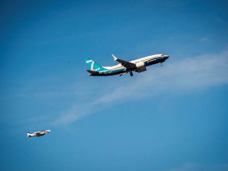 Boeing 737 Max 7 Erstflug Copyright
