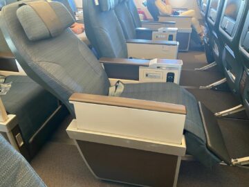 Cathay Pacific Premium Economy Airbus A350 900 Recliner