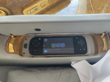 Emirates First Class Airbus A380 Controller