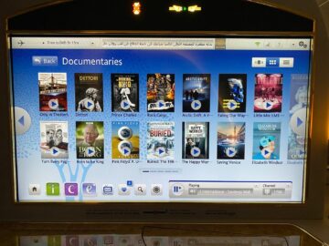 Emirates First Class Airbus A380 Dokumentation
