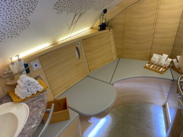 Emirates First Class Airbus A380 Toilette