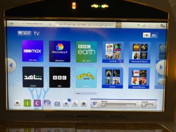 Emirates First Class Airbus A380 Tv Serien