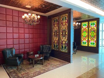 Review Emirates First Class Lounge Dubai Concourse A Cigar Lounge