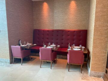 Review Emirates First Class Lounge Dubai Concourse A Restaurant Bereich4