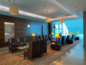 Review Emirates First Class Lounge Dubai Concourse A Sitzmoeglichkeiten7