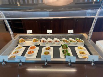 Review Emirates First Class Lounge Dubai Concourse A Vegetarisch