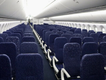 Ana Boeing 787 10 Domestic Version Economy Class Kabine Copyright