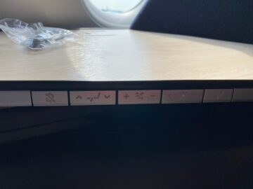 Finnair Neue Business Class Airbus A350 900 Buttons
