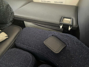 Finnair Neue Business Class Airbus A350 900 Staufach Rechts2