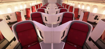 Hainan Airlines Business Class B787 9 Cirrus Iii Copyright