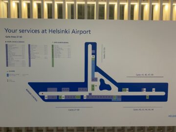 Review Finnair Platinum Wing Helsinki Karte Terminal