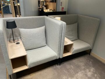 Review Finnair Platinum Wing Helsinki Sessel2