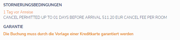 Stornierungsbedingungen Meilenoptimieren Tool Marriott