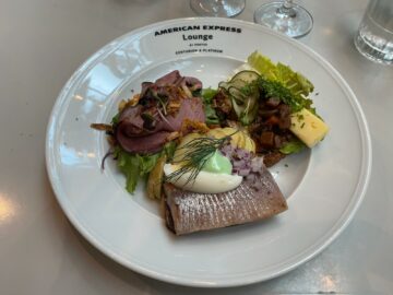 American Express Pop Up Lounge Stockholm Smorrebred
