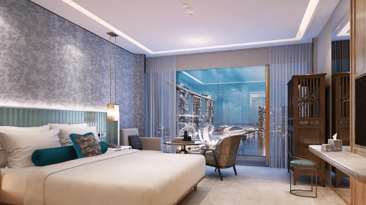 Mandarin Oriental Singapore Marina Bay View Room Copyright