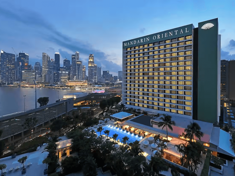 Mandarin Oriental Singapore Neue Fassade Copyright