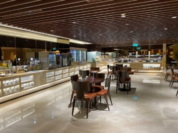 Singapore Airlines First Class Lounge Terminal 2 Blick In Die Lounge