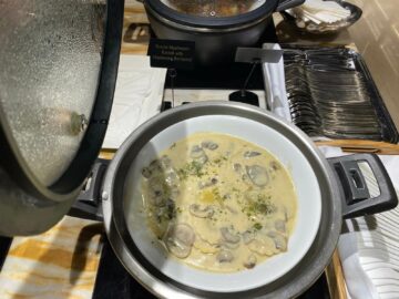 Singapore Airlines First Class Lounge Terminal 2 Ravioli