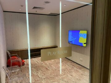 Singapore Airlines First Class Lounge Terminal 2 Spielzimmer