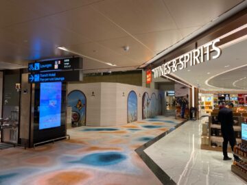 Singapore Airlines First Class Lounge Terminal 2 Wegweiser4