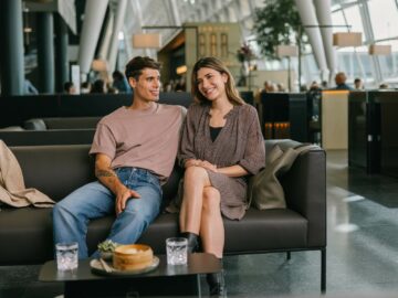 Flughafen Zuerich Zrh Comfort Wartebereich Bank
