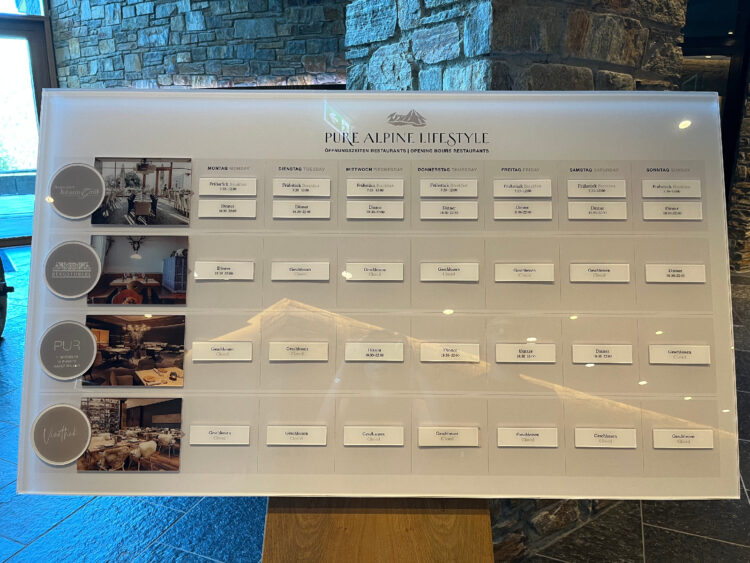 Kempinski Berchtesgaden Restaurants 1