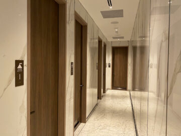 Singapore Airlines First Class Terminal 3 Duschen