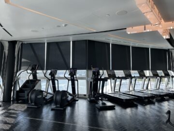 Crown Towers Hotel Sydney Fitnessstudio Laufbaender