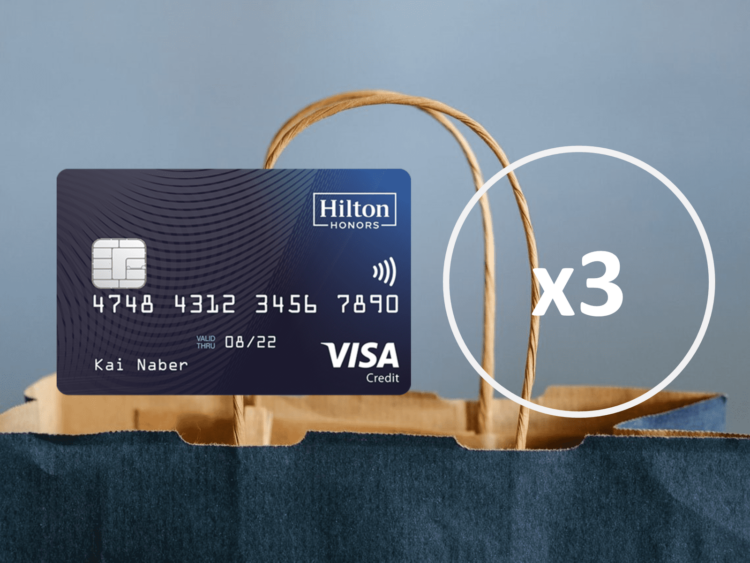 Hilton Kreditkarte Aktion 3 Fach
