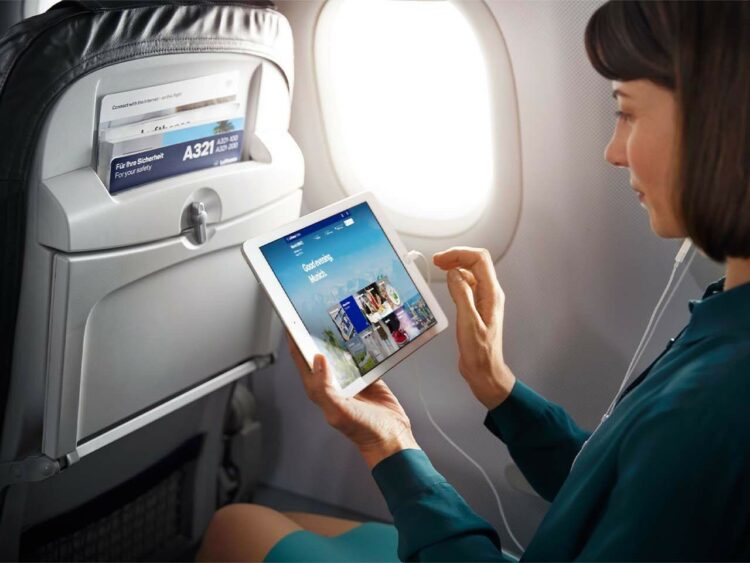 Lufthansa Flynet Copyright