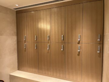 Park Hyatt Sydney Fitnessstudio Umkleide