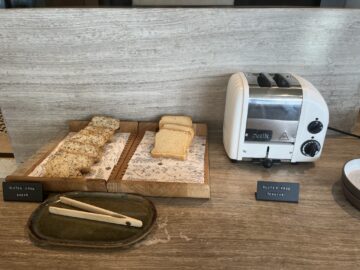 Park Hyatt Sydney Fruehstueck Gluten Free Toaster