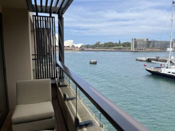 Park Hyatt Sydney Zimmer Balkon 1