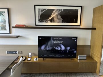 Park Hyatt Sydney Zimmer Fernseher