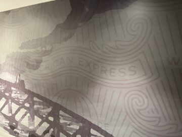 American Express Centurion Lounge Sydney Grafik
