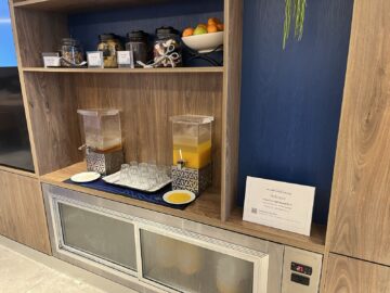 American Express Centurion Lounge Sydney Saft Wasser