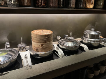 Cathay Pacific The Pier Business Class Lounge Hong Kong Noodle Bar 6