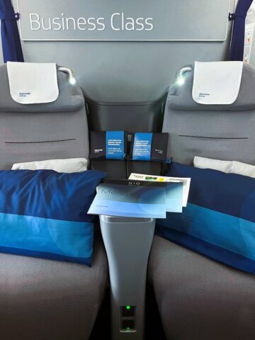 Discover Airlines Business Class Sitz Copyright