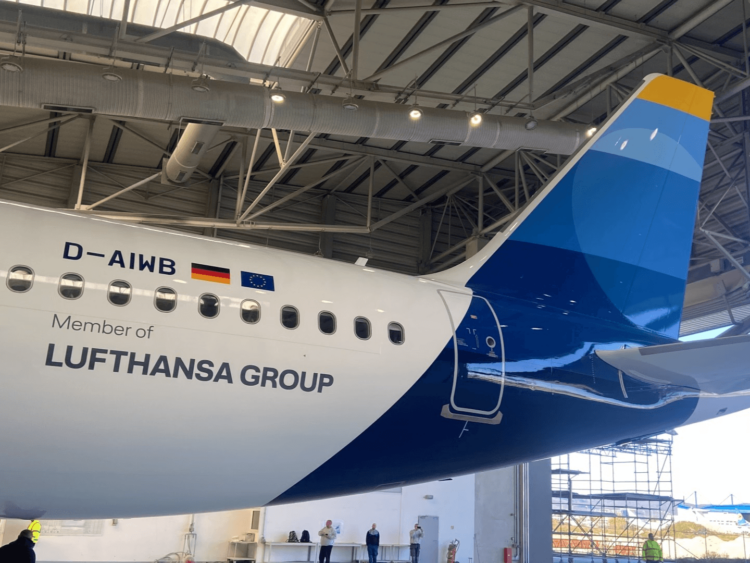 Discover Airlines Flugzeug Lackeriung D Aiwb Copyright