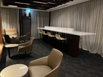 Fiji Airways Premier Lounge Nadi Sitzgelegenheit 2