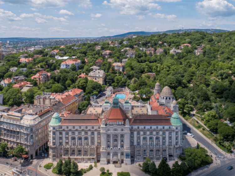 Hotel Gellert Budapest Aussenansicht