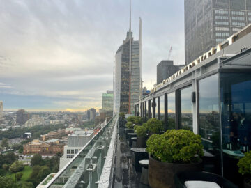 Intercontinental Sydney Aster Bar Ausblick 3