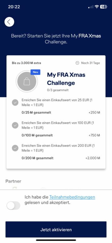 Miles And More My Fra Xmas Challenge Dezember 2023