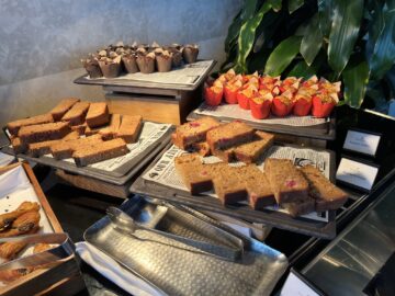 Shangri La Sydney Altitude Fruehstueck Muffins