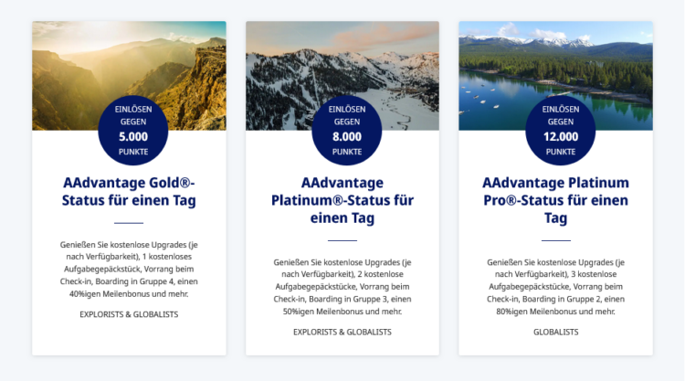 World Of Hyatt Milestone Praemie Aadvantage Status Ein Tag