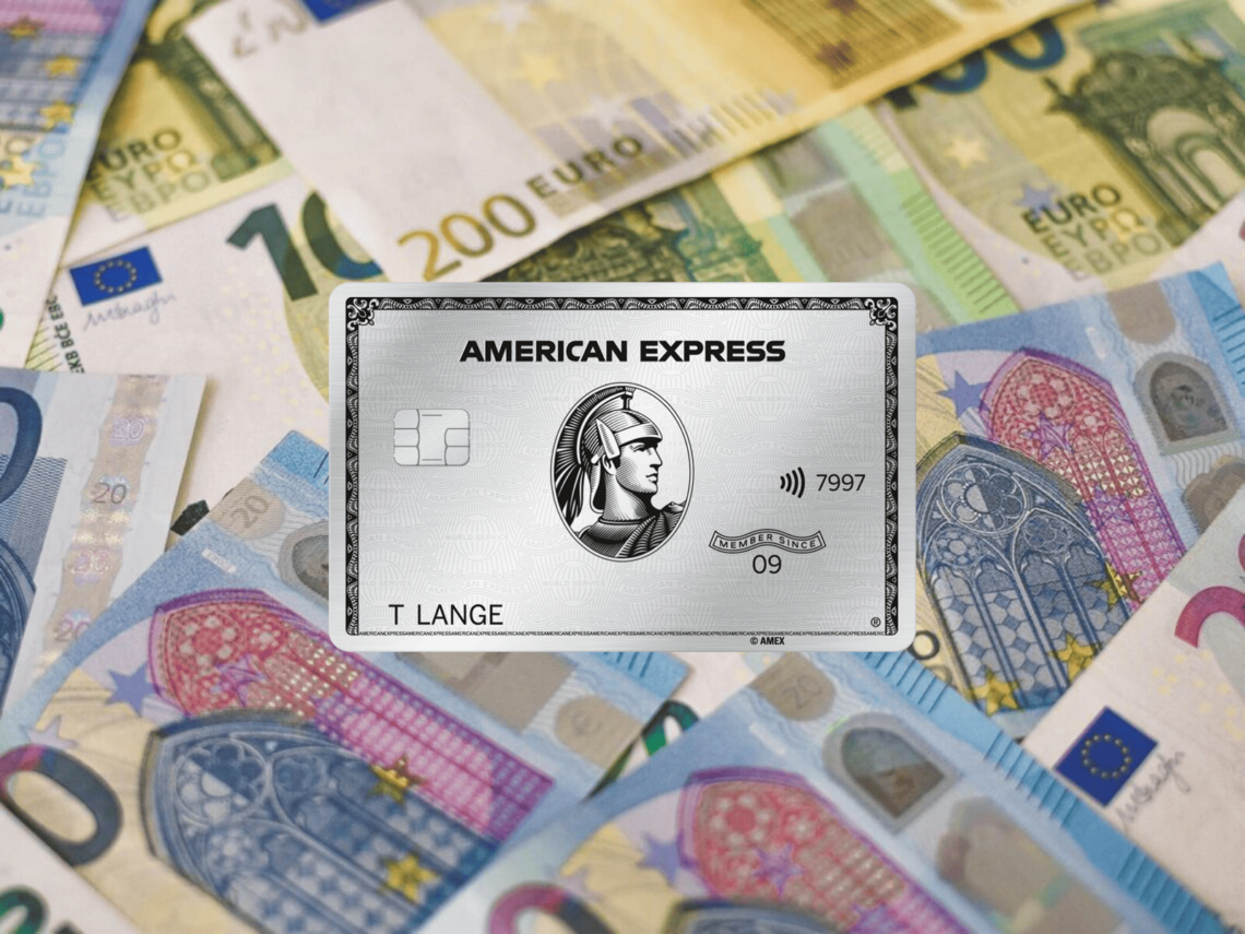 American Express Platinum Kreditkarte Guthaben Gegenwert